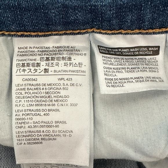 Women's Levi 710 Super-Skinny Jeans | 30x30 - Picture 10 of 12